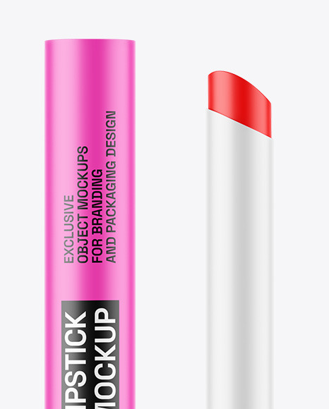 Matte Lipstick Mockup