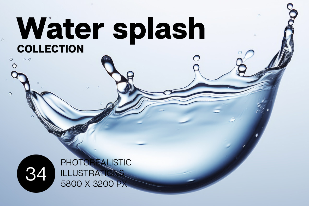 Water splashes Water splashes