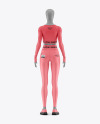 Women's Sport Kit w/ Mannequin Mockup - Back View