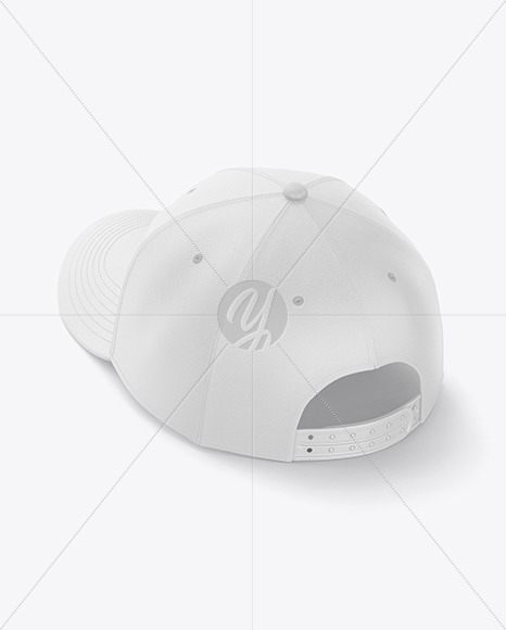 Baseball Cap Mockup - Back View