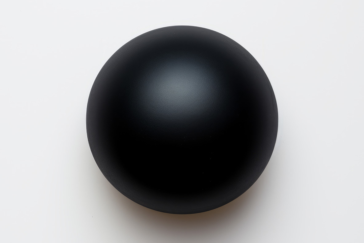 Black spheres art Black spheres art