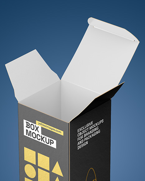 Opened Box Mockup