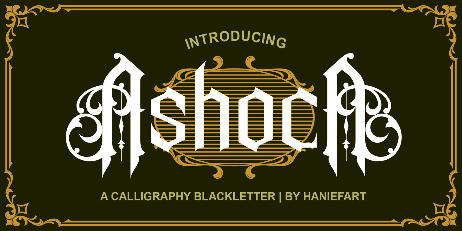 Ashoca Font Ashoca Font