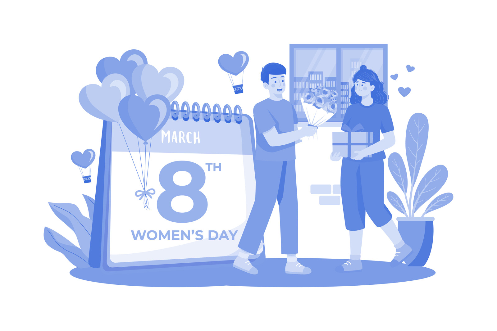 M546_Woman’s Day Illustration Pack M546_Woman’s Day Illustration Pack
