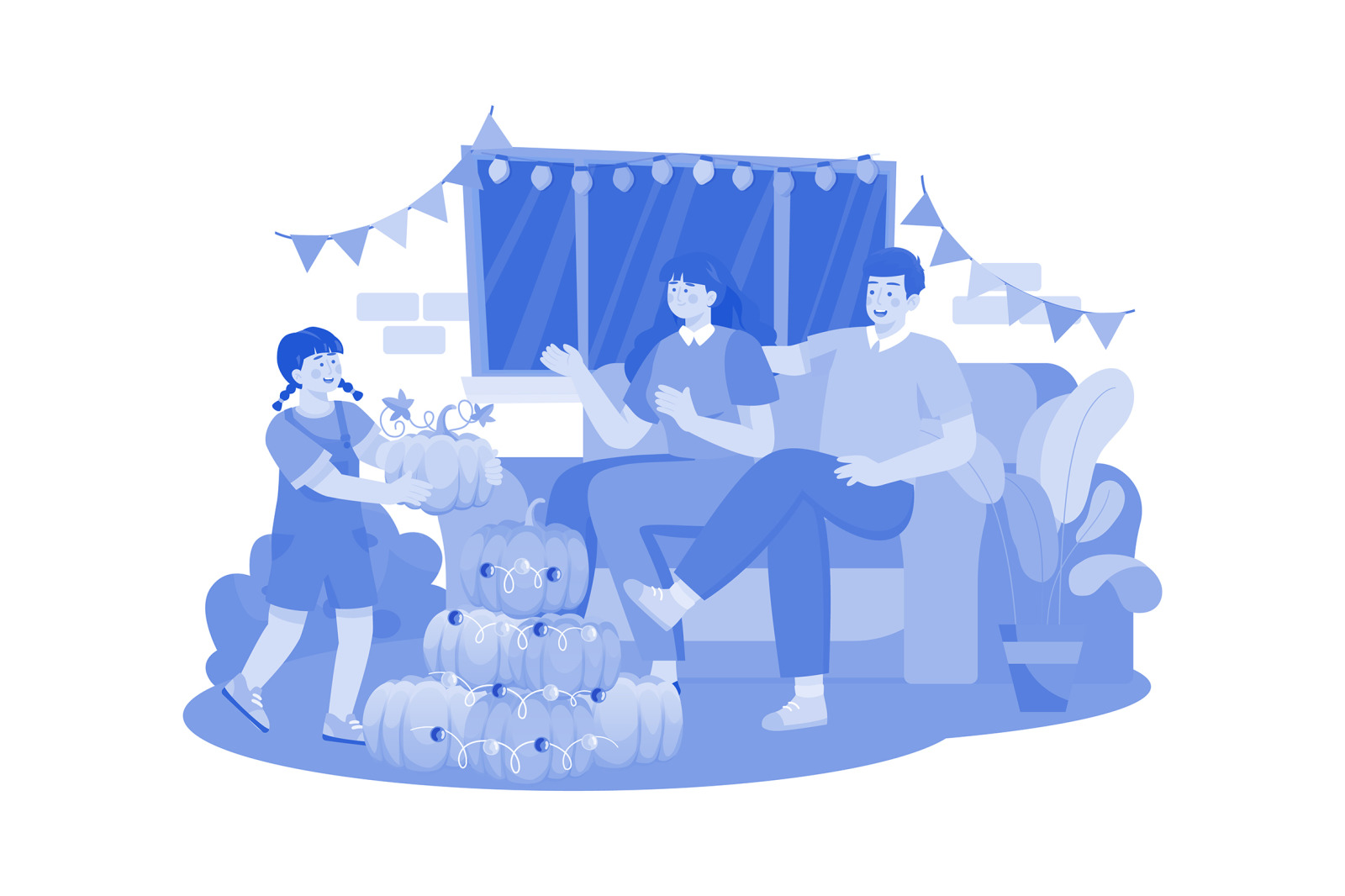 M547_ Thanksgiving Day Illustration Pack M547_ Thanksgiving Day Illustration Pack