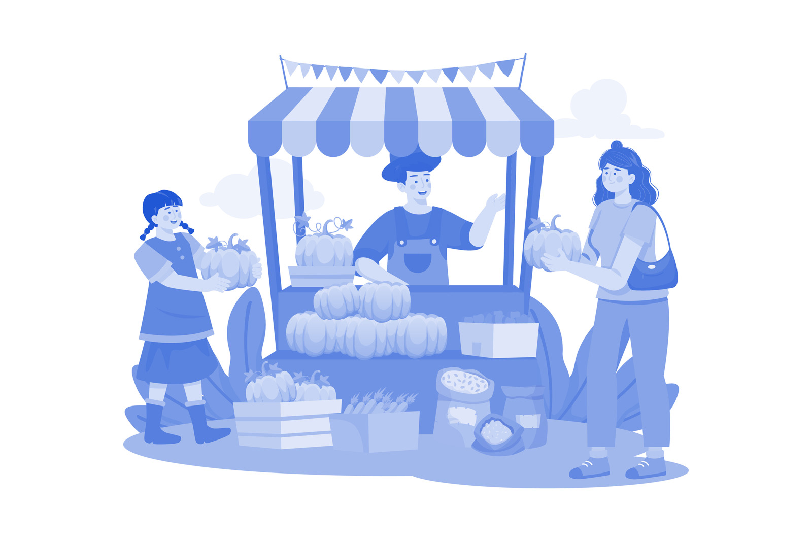 M547_ Thanksgiving Day Illustration Pack M547_ Thanksgiving Day Illustration Pack