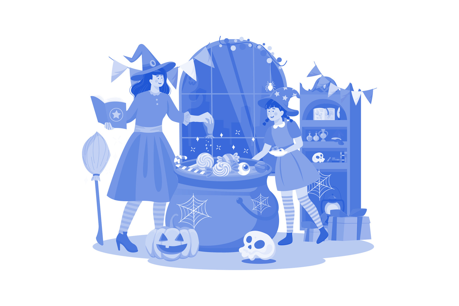 M548_ Halloween Illustration Pack