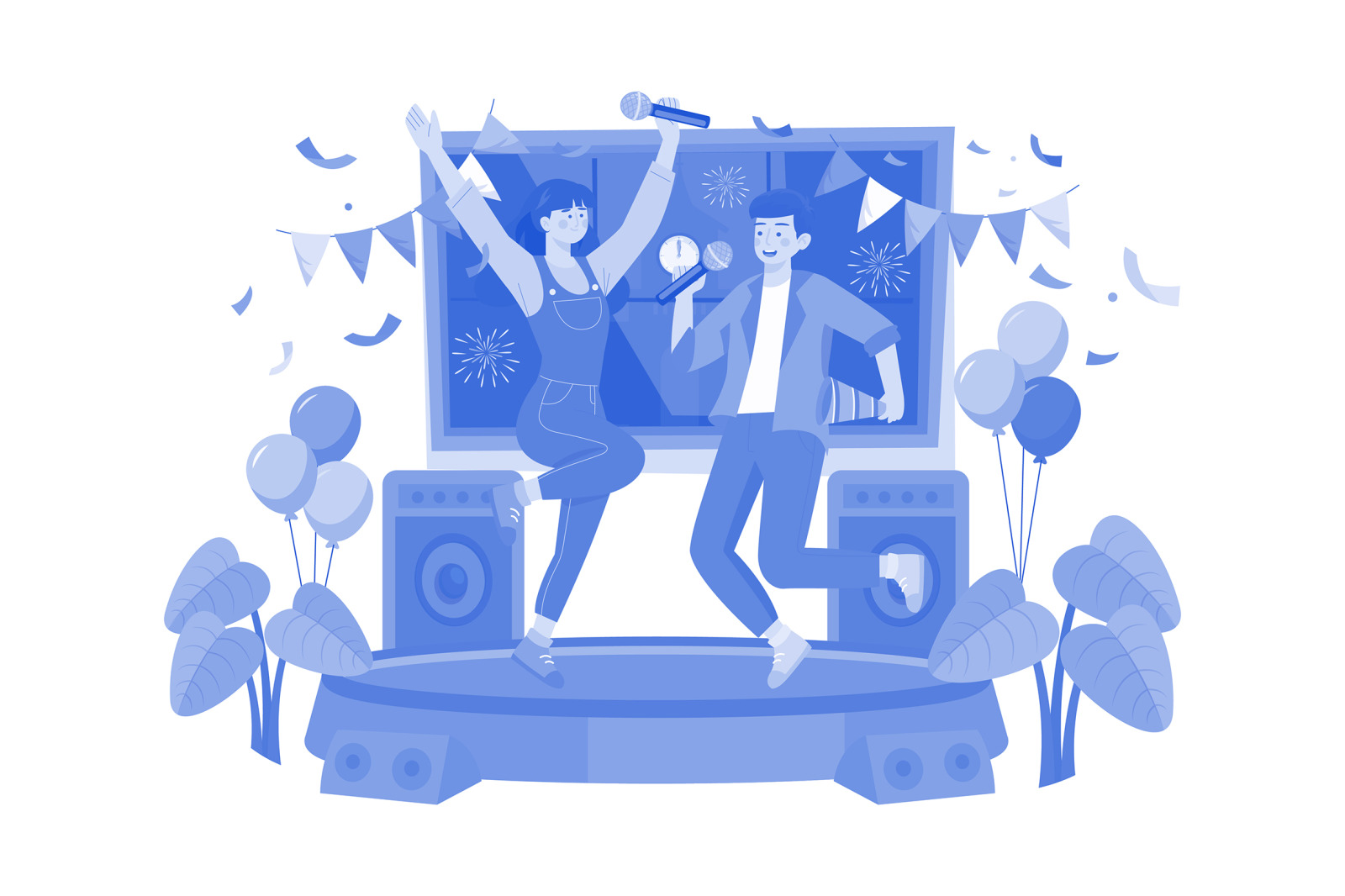 M549_New year’s Eve Illustration Pack M549_New year’s Eve Illustration Pack