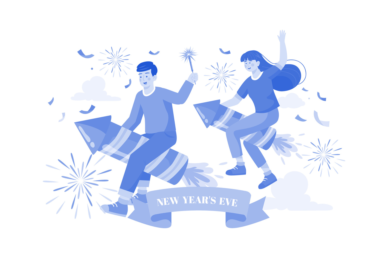 M549_New year’s Eve Illustration Pack M549_New year’s Eve Illustration Pack