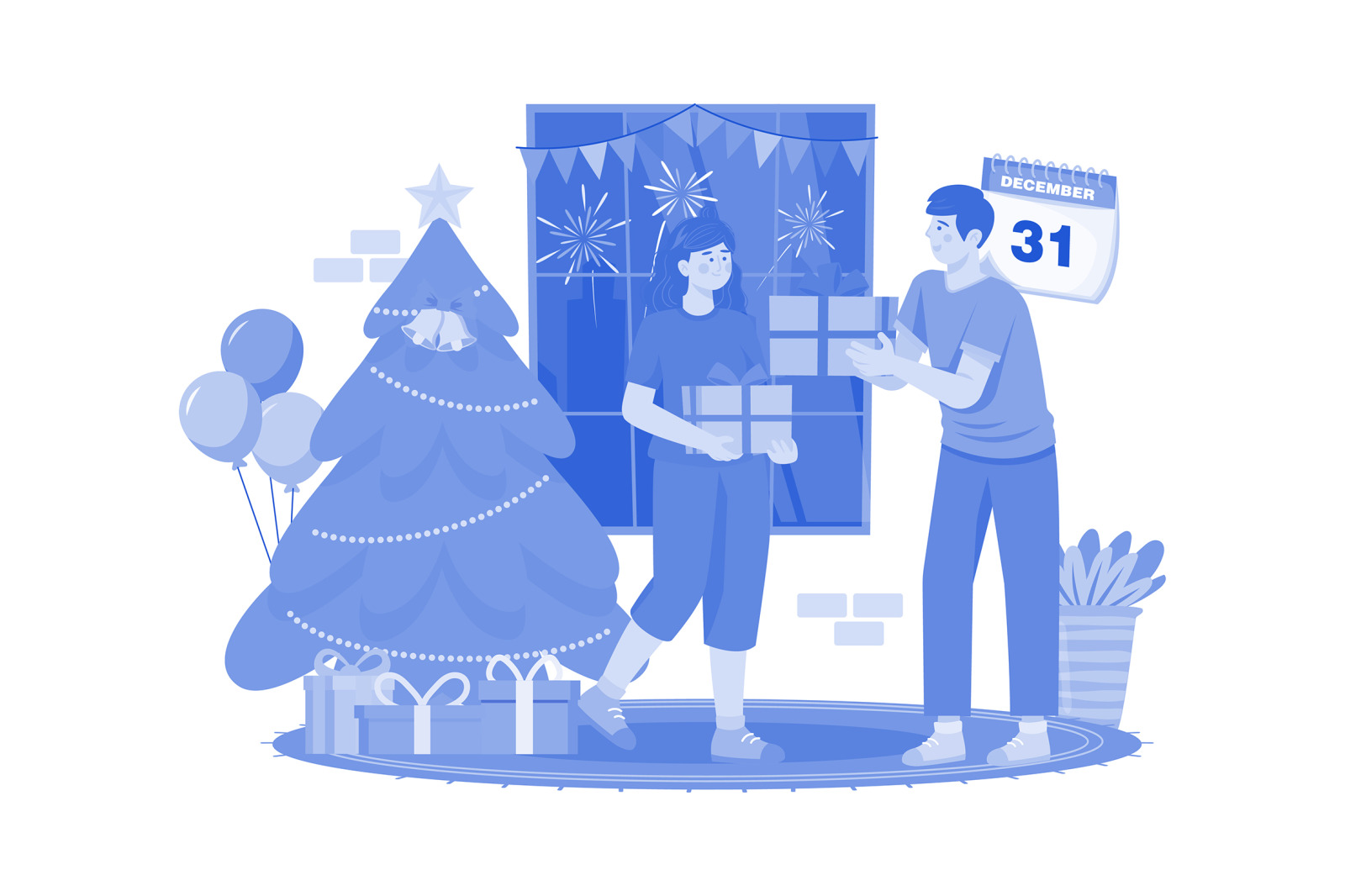M549_New year’s Eve Illustration Pack M549_New year’s Eve Illustration Pack