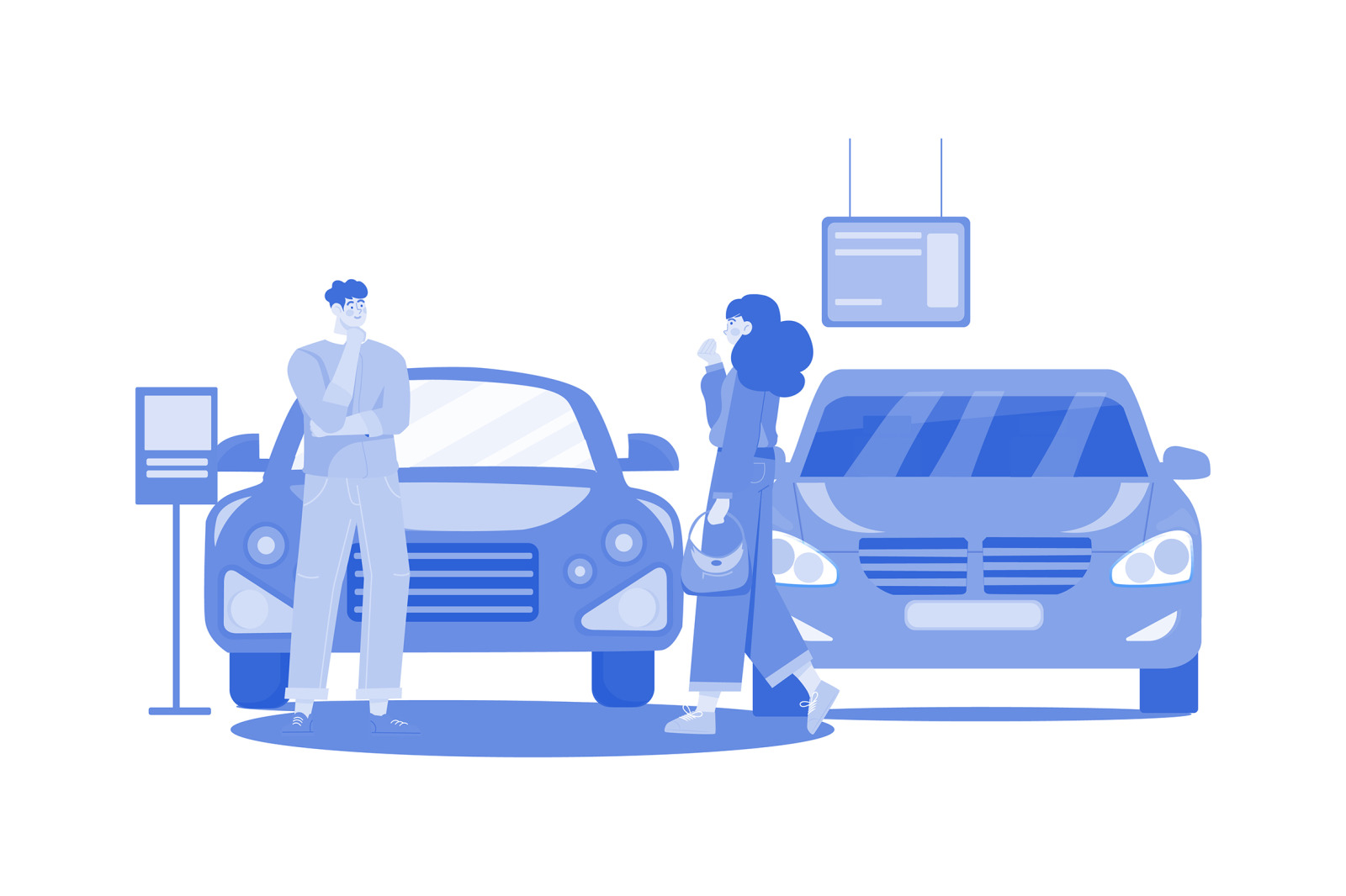 M550_Car Dealership Illustrations_Part 02 M550_Car Dealership Illustrations_Part 02