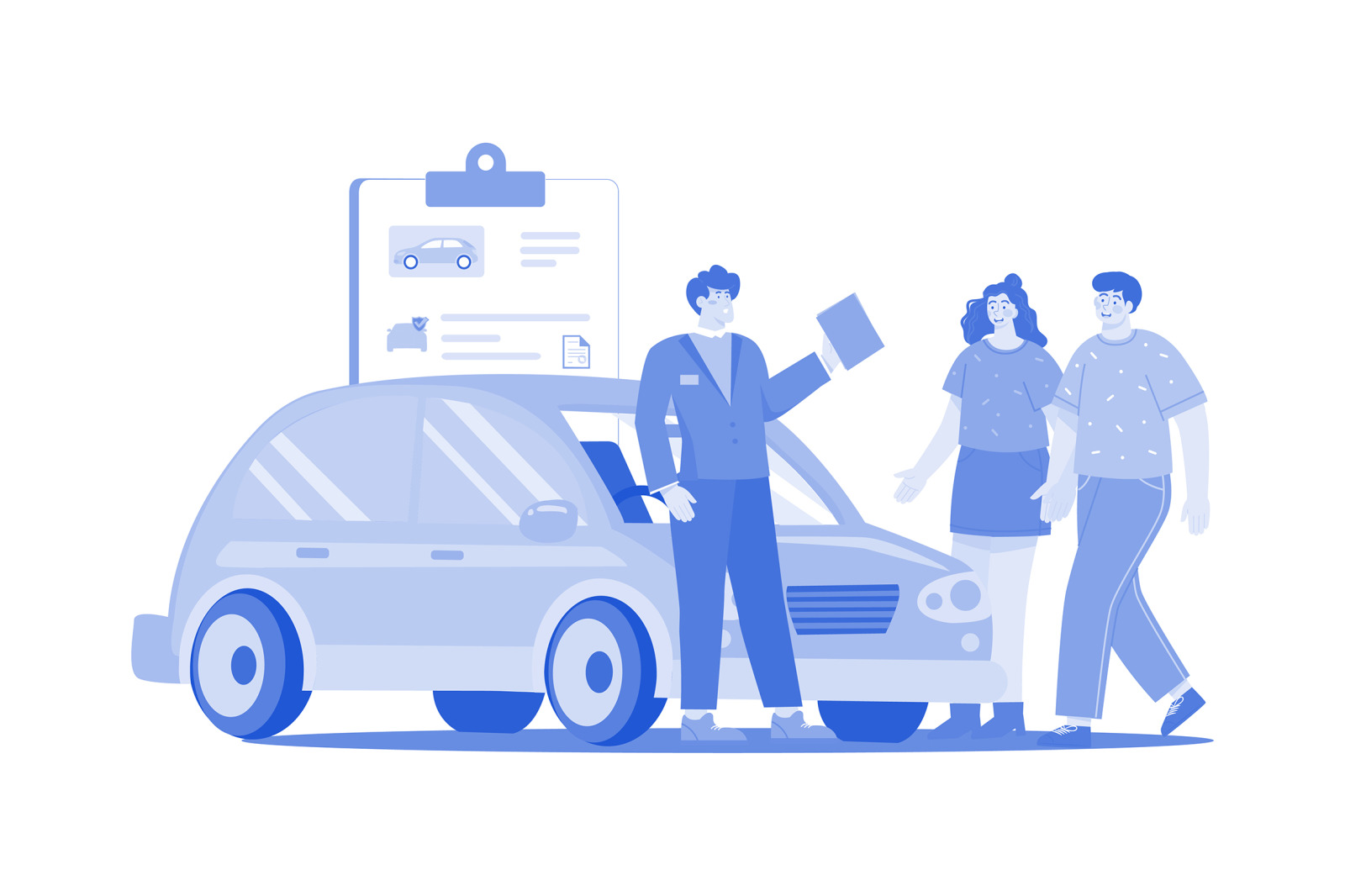 M550_Car Dealership Illustrations_Part 02 M550_Car Dealership Illustrations_Part 02