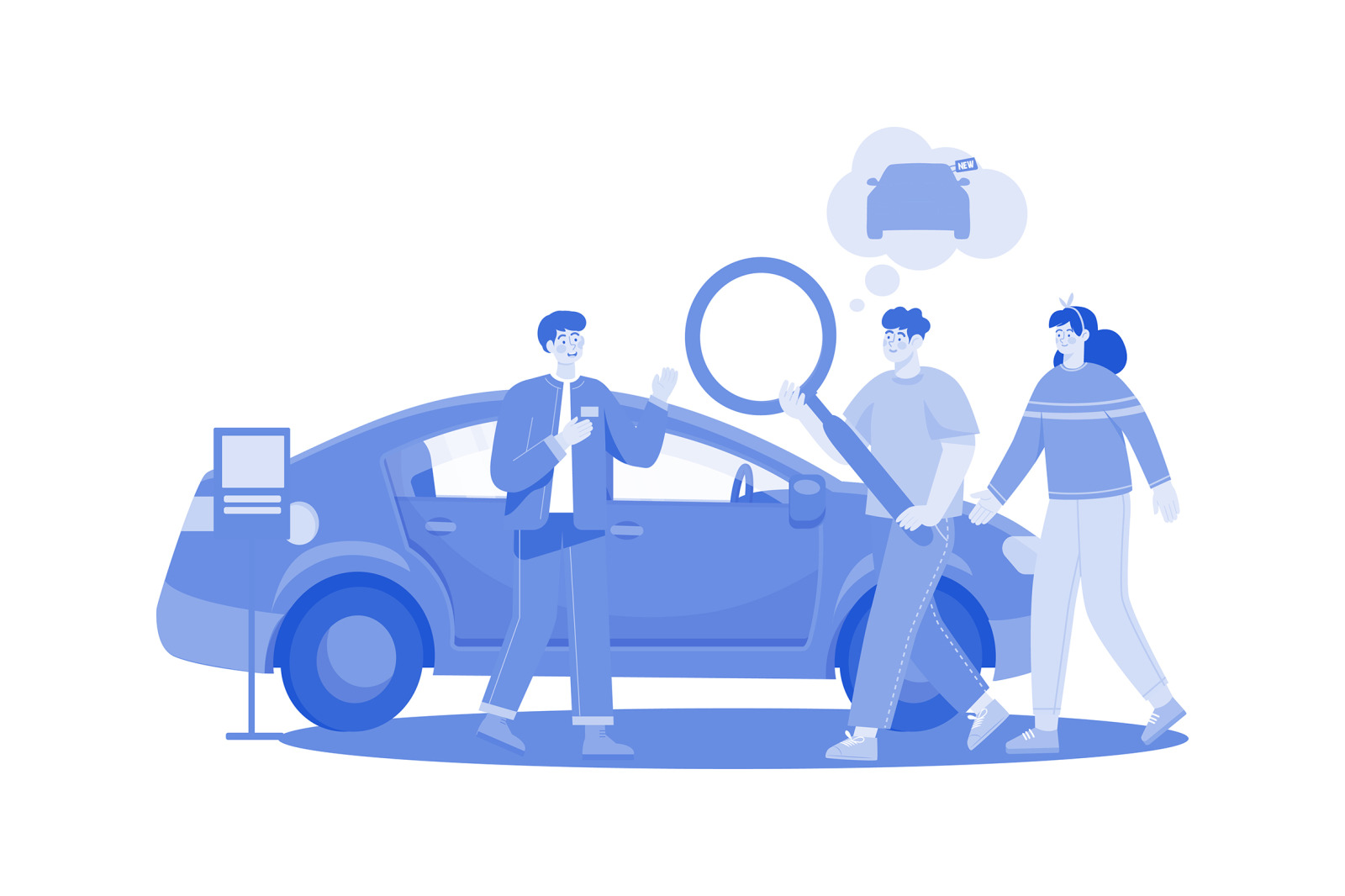 M550_Car Dealership Illustrations_Part 02 M550_Car Dealership Illustrations_Part 02