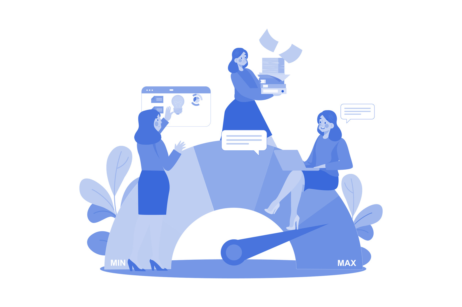 M553_Remote Work Illustration Pack 2 M553_Remote Work Illustration Pack 2