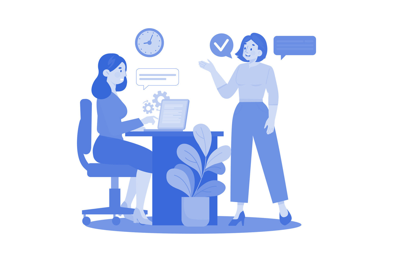 M553_Remote Work Illustration Pack 2 M553_Remote Work Illustration Pack 2