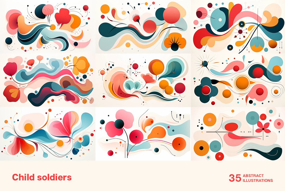 Organic shapes Organic shapes