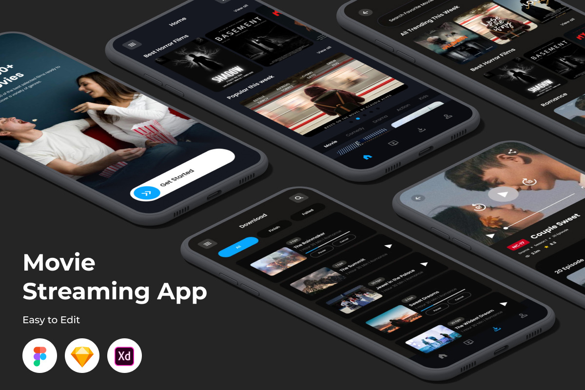 Streamify - Movie Streaming Mobile App Streamify - Movie Streaming Mobile App