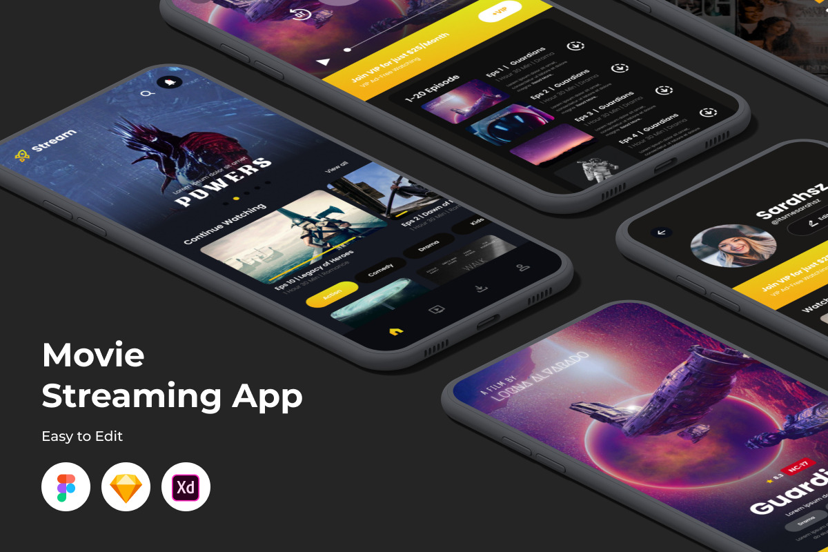 Stream - Movie Streaming Mobile App