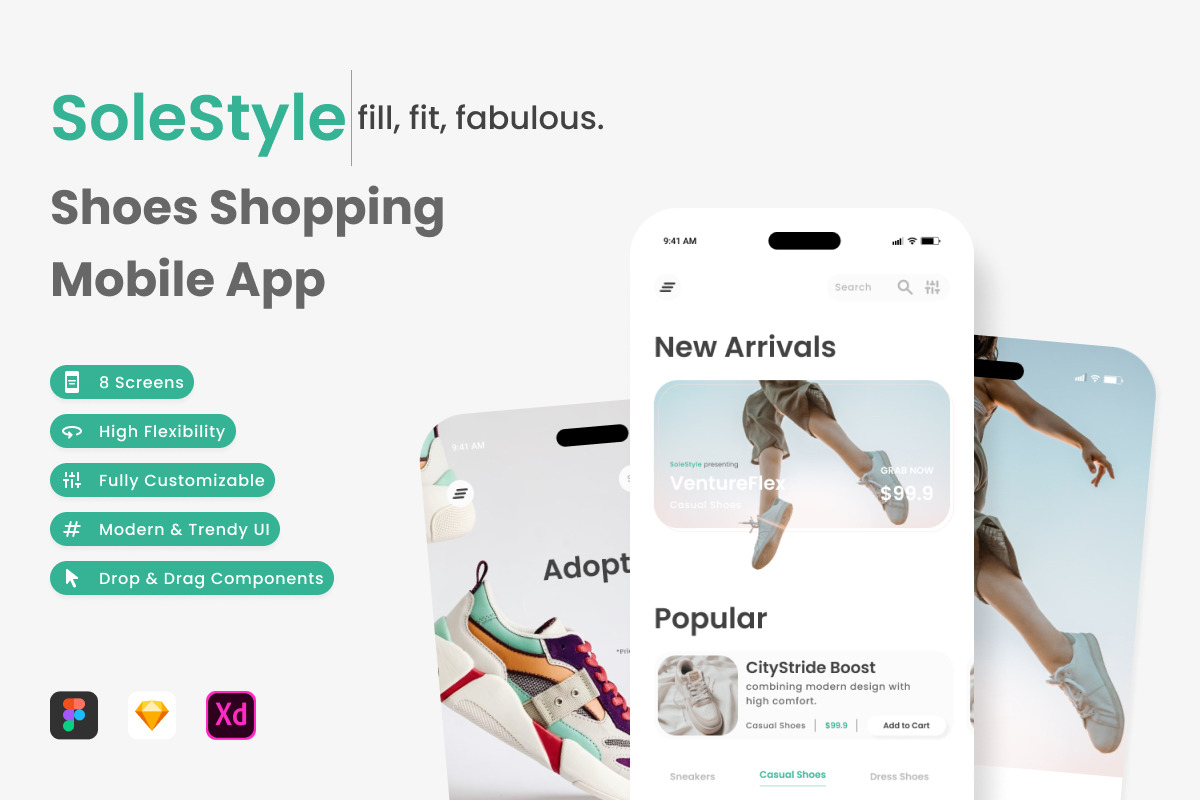 SoleStyle - Shoes Shopping Mobile App