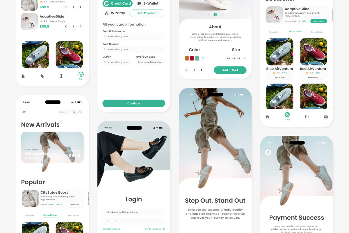 SoleStyle - Shoes Shopping Mobile App SoleStyle - Shoes Shopping Mobile App