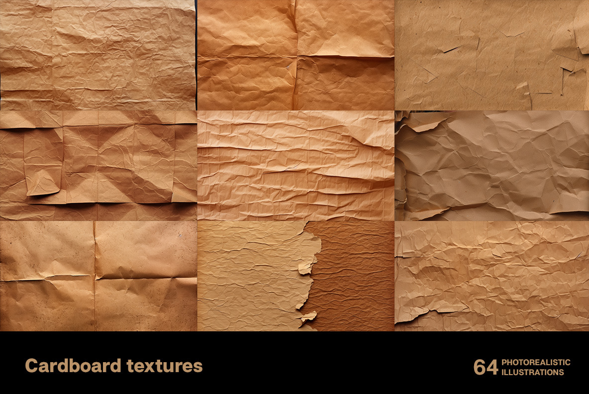 Cardboard textures Cardboard textures