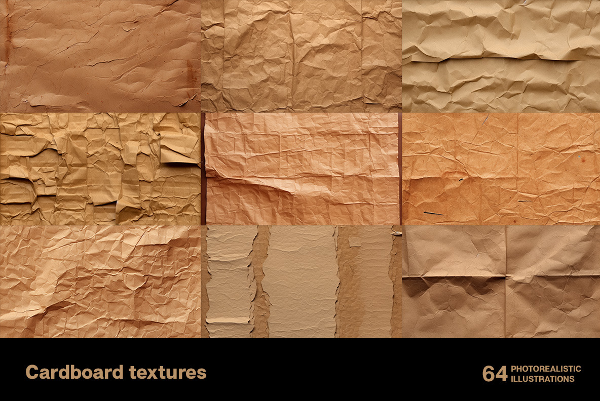 Cardboard textures Cardboard textures