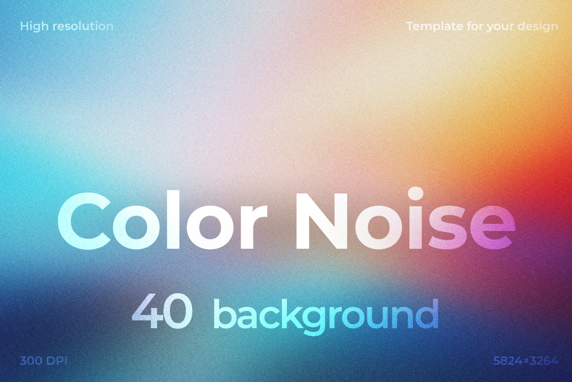 Color Noise ❊ Background Set Color Noise ❊ Background Set