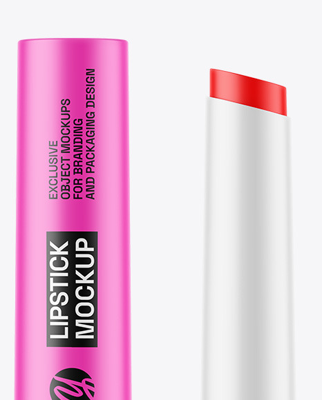 Matte Lipstick Mockup