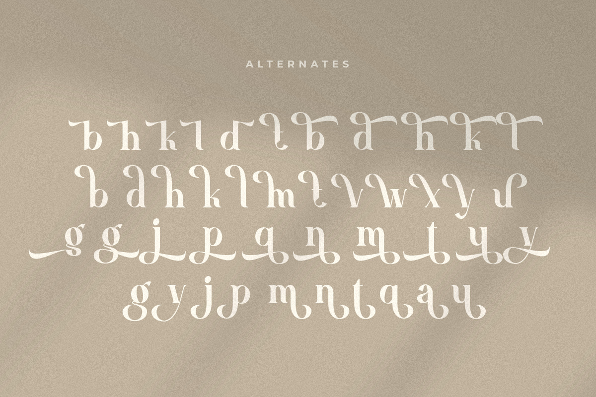 Bandung - Beauty Vintage Ligature Font Bandung - Beauty Vintage Ligature Font