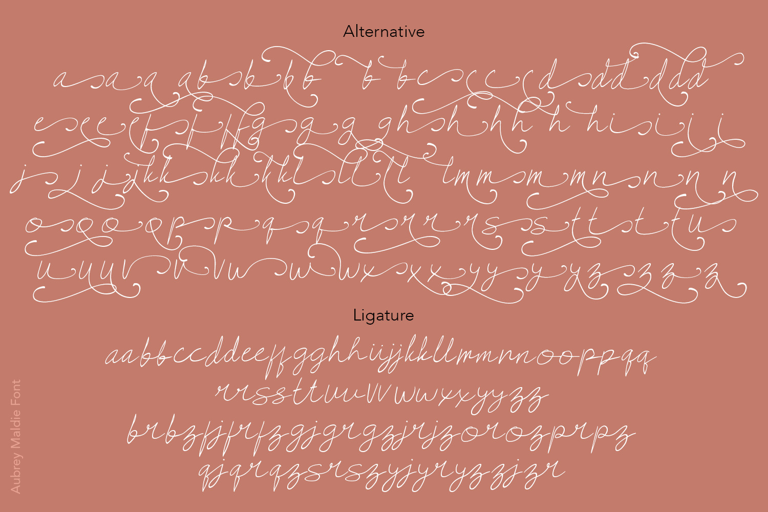 Aubrey Maldie Font Aubrey Maldie Font