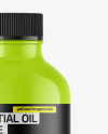 Glossy Essential Oil Bottle Mockup