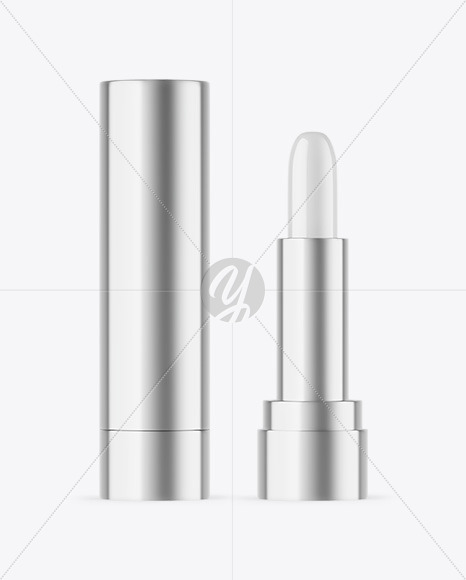 Metallic Lipstick Mockup