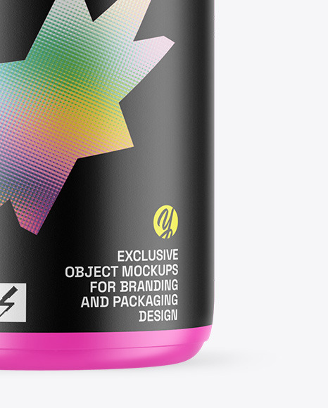 Matte Essential Oil Bottle Mockup