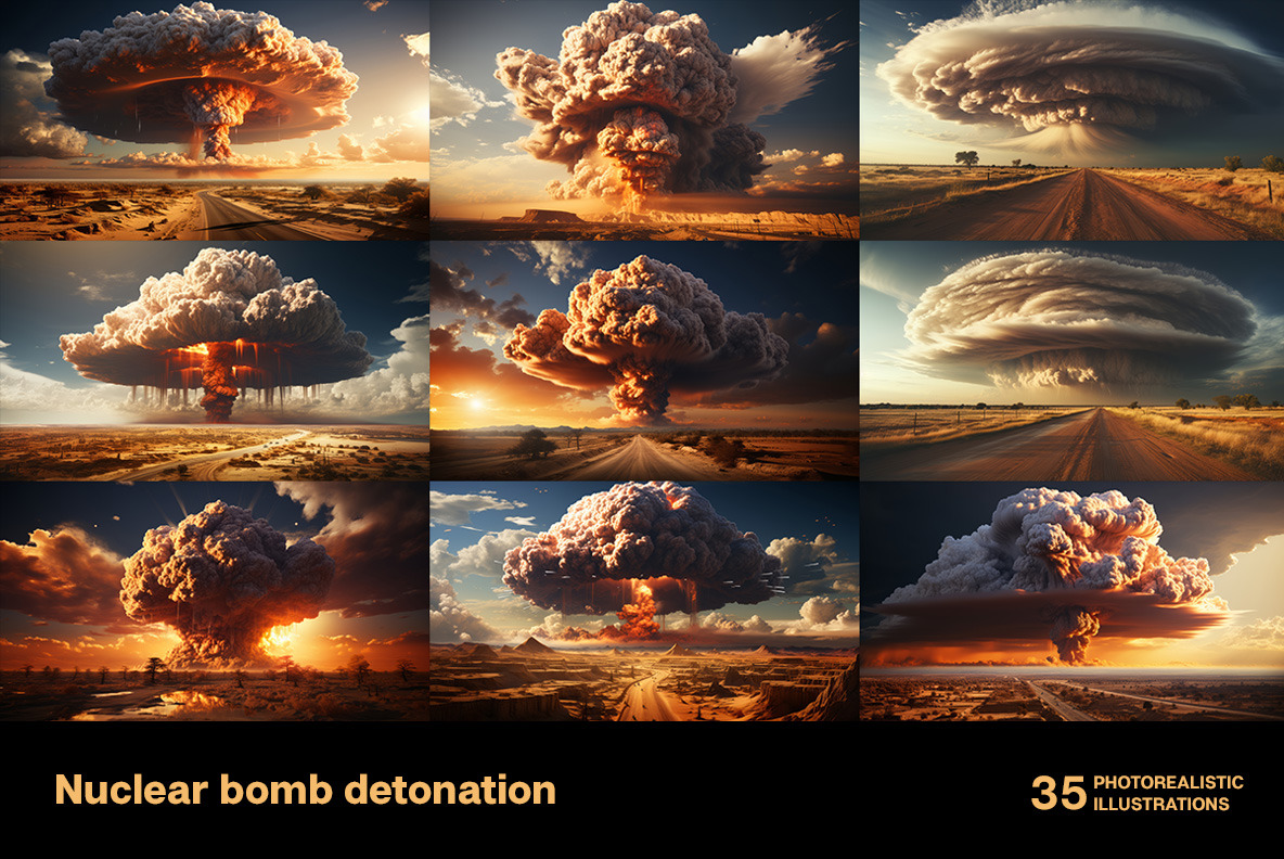 Nuclear bomb detonation