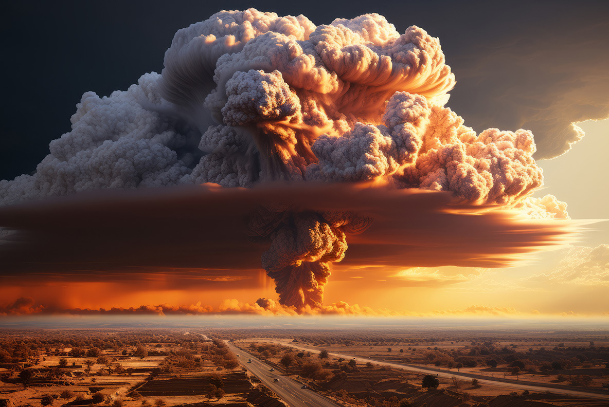 Nuclear bomb detonation Nuclear bomb detonation