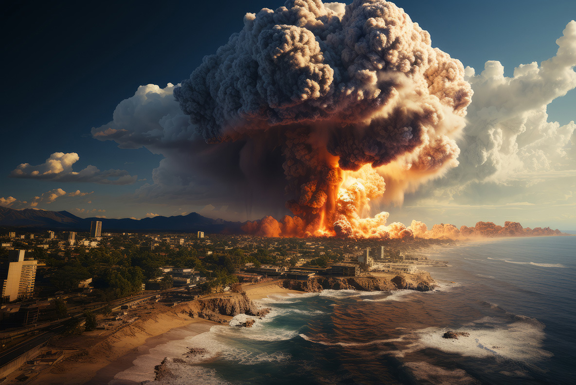 Nuclear bomb detonation Nuclear bomb detonation