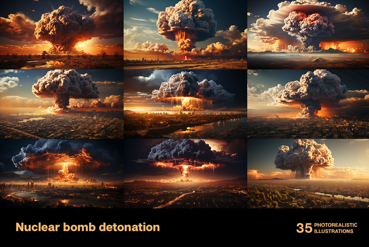 Nuclear bomb detonation