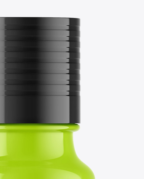 Glossy Essential Oil Bottle Mockup