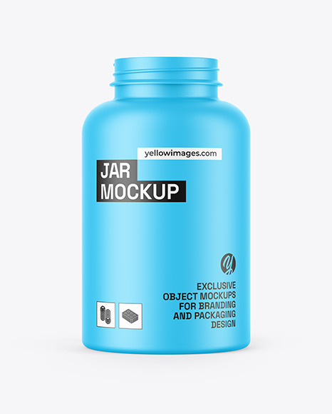 Matte Jar Mockup