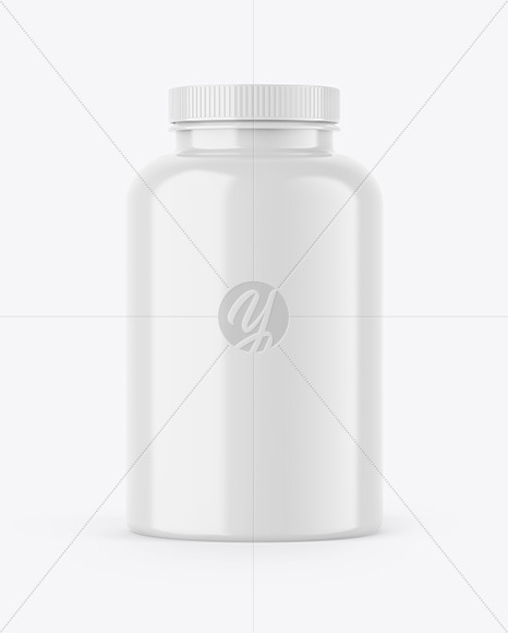 Glossy Jar Mockup