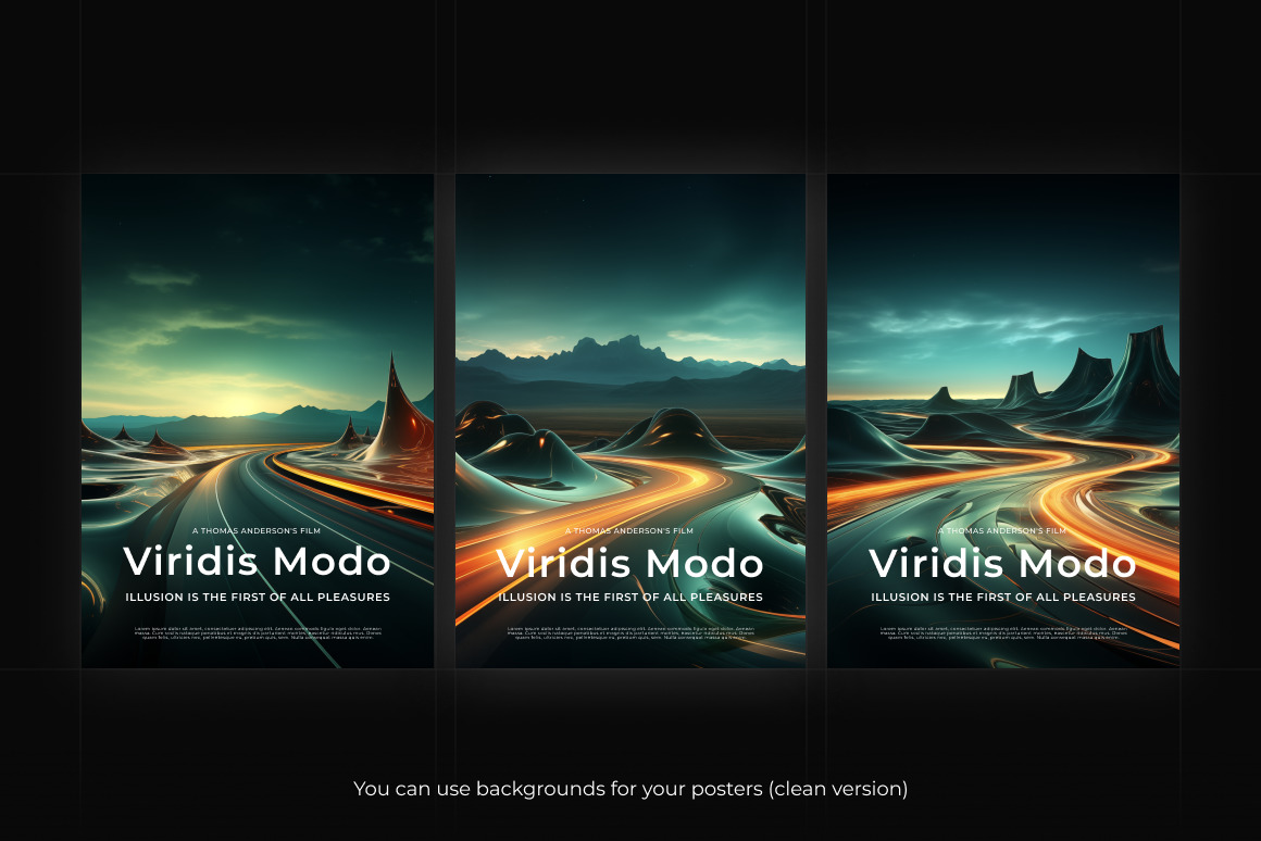 Viridis Modo ❊ Background Set