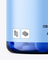 Blue Jar with Tablets Mockup