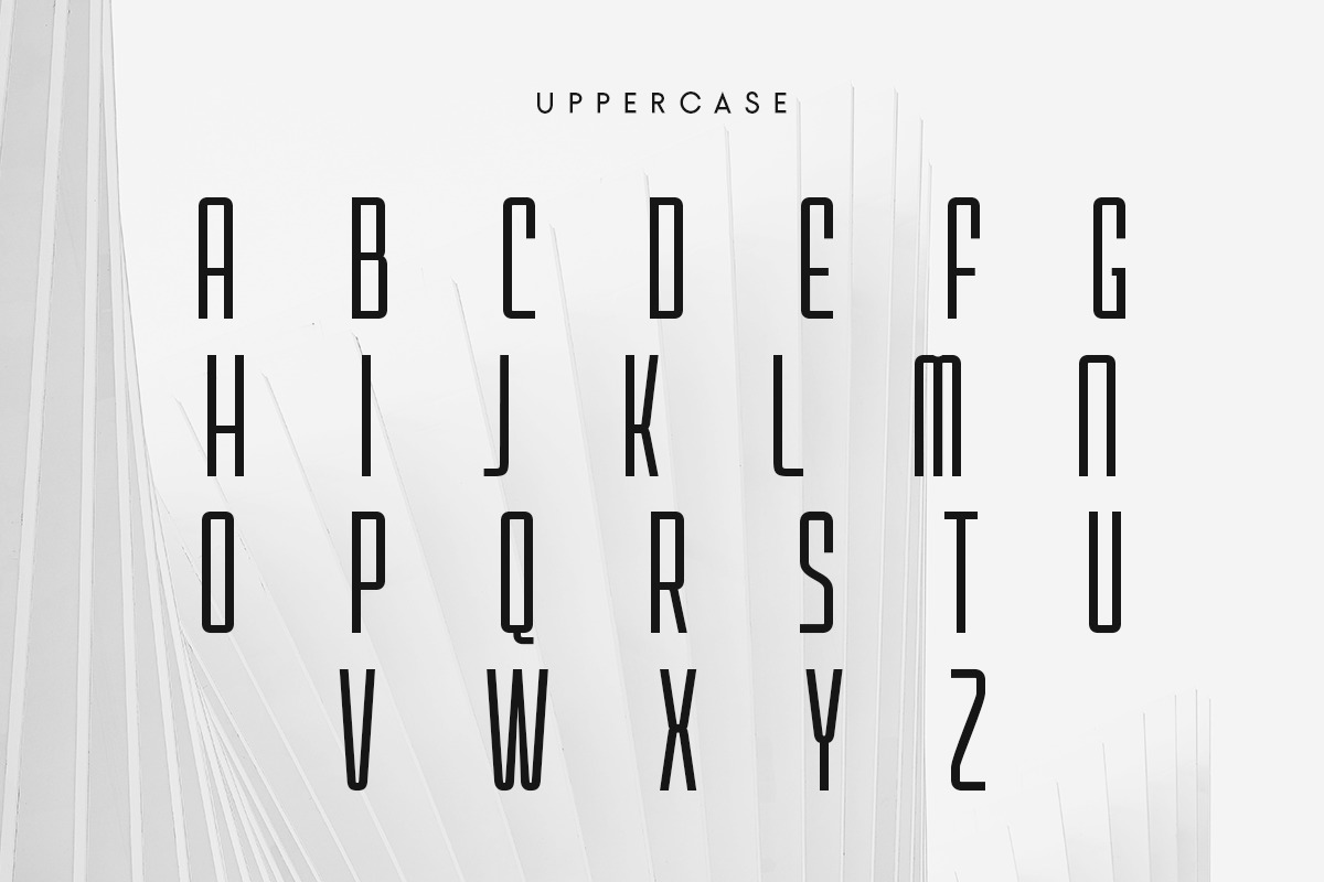 Highest - Ultra Condensed Sans Serif