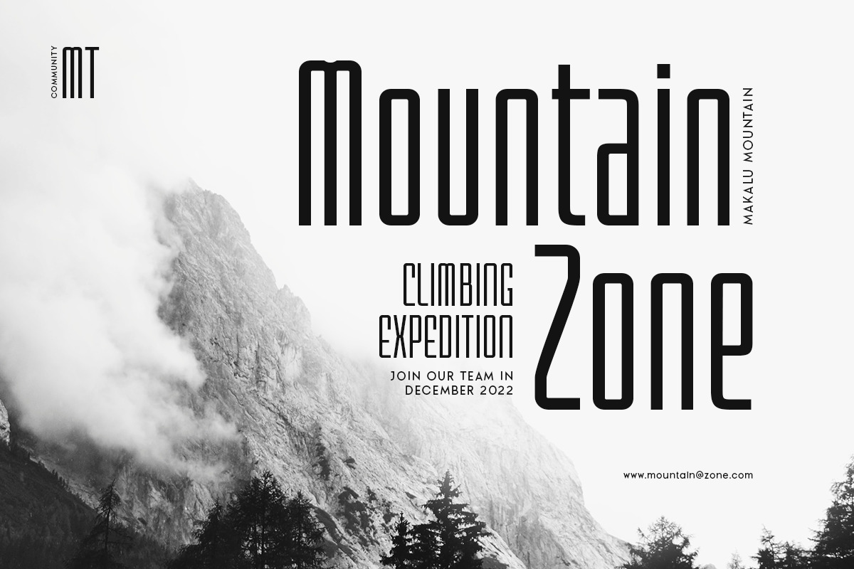 Highest - Ultra Condensed Sans Serif