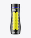 Blue Cosmetic Bottle Mockup