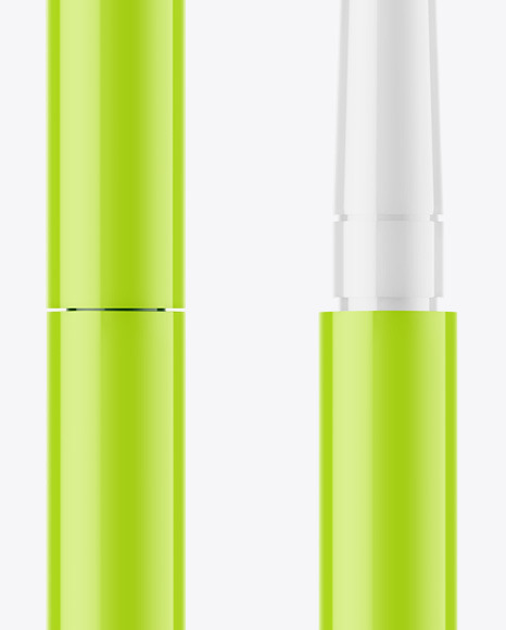 Glossy Lip Liner Mockup