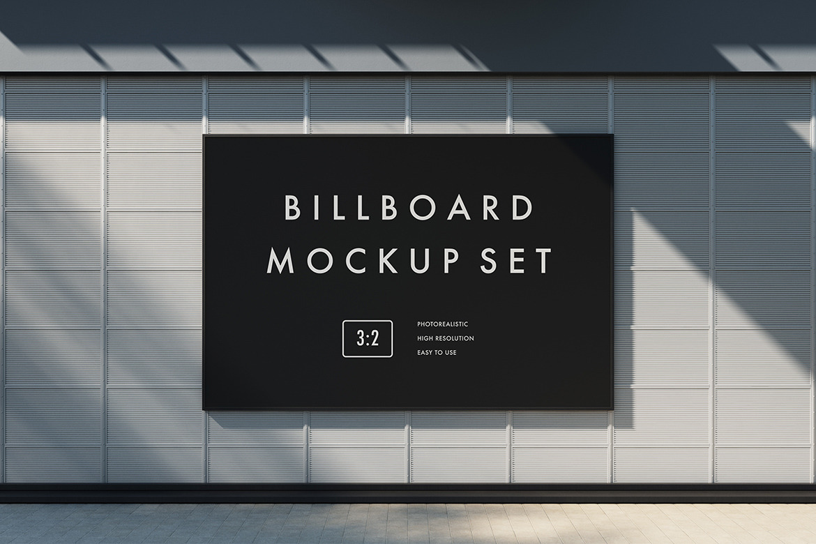 Billboard Mockup Set Billboard Mockup Set