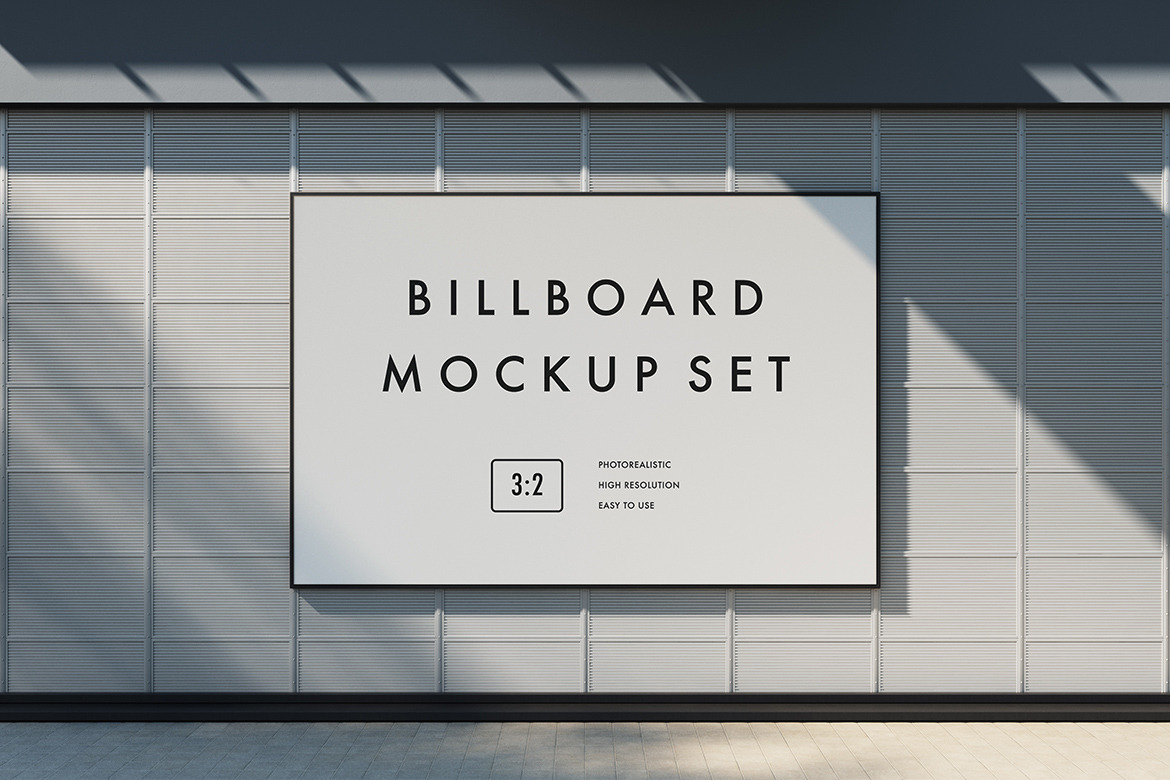 Billboard Mockup Set Billboard Mockup Set