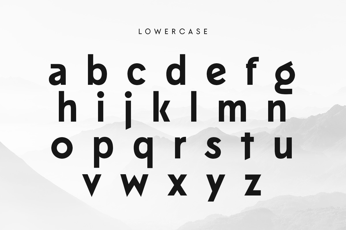 Majer - Modern Logo sans serif Majer - Modern Logo sans serif