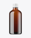 Amber Glass Essential Oil Bottle Mockup